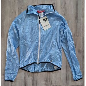 NWT  Pearl Izumi Women's Optik Cycling Jacket Blue Sky, Small (C1)